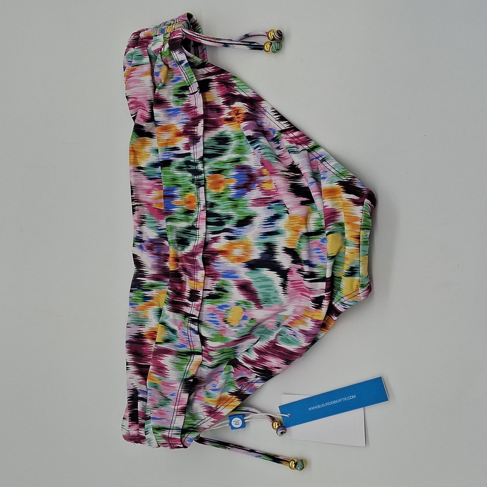 BLEU Rod Beattie Shirred Side Tie Hipster Bikini Bottom Multicolor 8 - Picture 7 of 10